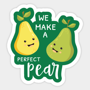 Perfect Pear Sticker